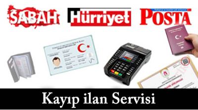 Ruhsat Kayıp İlanı