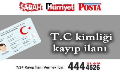 Kimlik Kayıp İlanı